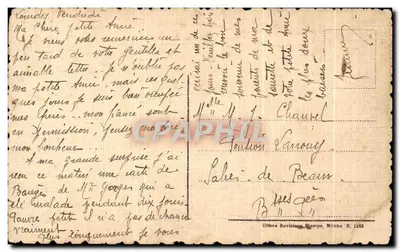 मदोना — धार्मिक प्रतिनिधित्व — प्रकाशक अफिसियो रेविसियूने स्टैंप्स, मिलानो, संख्या 348 — पीछे