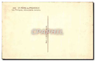 Saint-Rémy-de-Provence — Antyki, zabytki rzymskie — J. George, Arles — Rewers