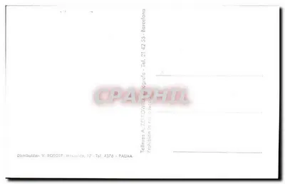 Rota Foradada (Miramar) — coastal view — series 49, publisher A. ZEKOWITZ — Back