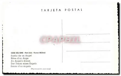 Cuevas dels Hams - Porto Cristo - Majorka — Sujet: Jaskinia z stalaktytami — Wydawca: nieznany — Rewers