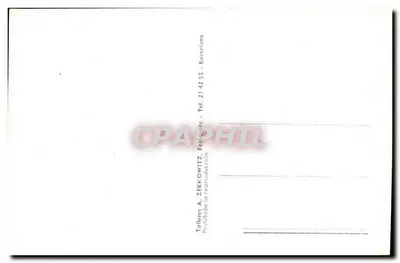 Barcelona z powietrza — widok z lotu nad miastem, Tibidabo i Montserrat — Zerkowitz, nr 609 — Rewers