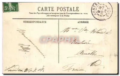 Jubileo de Bernadette — Recuerdo del Jubileo de Bernadette — Lourdes — Reverso