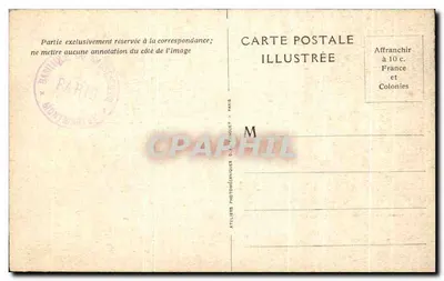 Bazylika Świętego Serca Panny Marii na Montmartre — Zbiór kaplicy Świętego Michała — V.N. N° 12 — Rewers