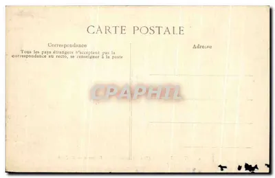 Cherbourg — Quai Alexandre III et la montagne du Roule — Éditeur E.P.D. n°12 — Rewers