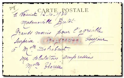 Le Vesinet (S.-et-O.) — Rio e cachoeira — A.C. — Verso