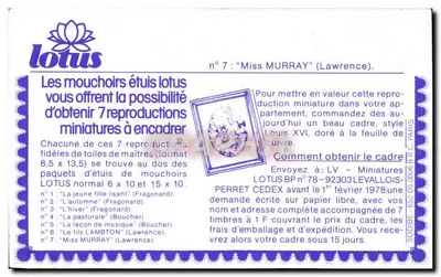 Miss MURRAY — Lawrence — wydawnictwo Lotus — Rewers