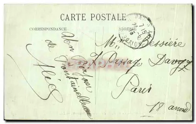 Fontainebleau — A Floresta — A Lagoa dos Brigands — LL. n° 427 — Verso