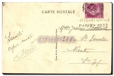 Incontro inaspettato — P. Peel — n° 3842 — Verso