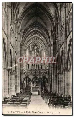 L'Épine — A Igreja de Nossa Senhora — A Nave