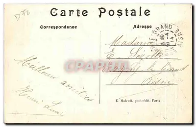 Castelo de DAMPIERRE (S.&-O.) — Les Caneaux — E.M. — Verso