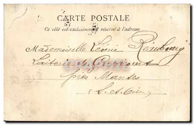 MANTES — Le vieux Pont de Limay — éditeur P. A. Paris, n°15 — Verso
