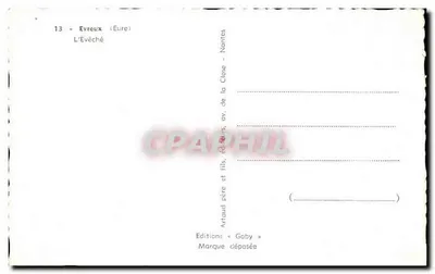 Zamek Biskupi — Evreux (Eure) — Wydawnictwo Gaby — Rewers