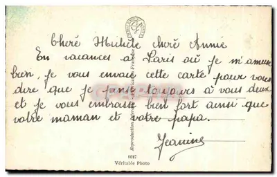 París - El Sacré-Cœur — vista con el funicular — editor Glimi — Reverso
