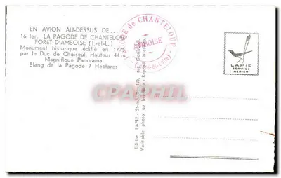 Pagoda w Chanteloup — Las Amboise — Wydawnictwo Lapie — Rewers