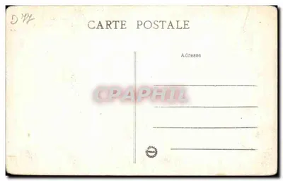 Palacio de Fontainebleau — La Galería de los Ciervos - Jardín de Diana — n°22 — Reverso