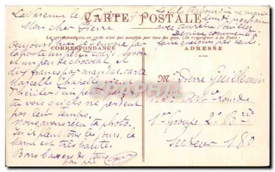 Kasteel van Pomponne (S. & M.) — De Watervallen — Uitgave Delchard — Achterkant