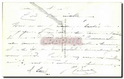 Nice — Nabrzeże Stanów Zjednoczonych, Zamek i Wzgórze Boron — Wydawnictwo Art Munier, nr 307 — Rewers