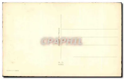 Bukiet róż — Szczęśliwego Dnia Mamo — M. D. Paryż, seria nr 1825 — Rewers