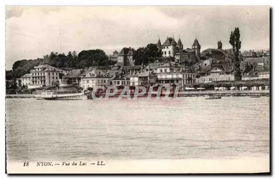Nyon — Vista do Lago — LL.