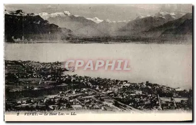 Vevey — Le Haut Lac — LL. — Imp. Levy Fils & Cie, Paris