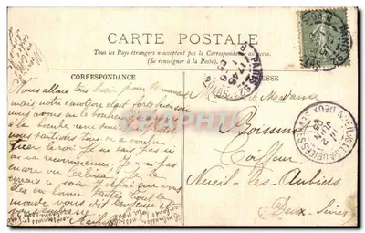 Paryż — Most Konkordii i Izba Deputowanych — LL. n°241 — Rewers