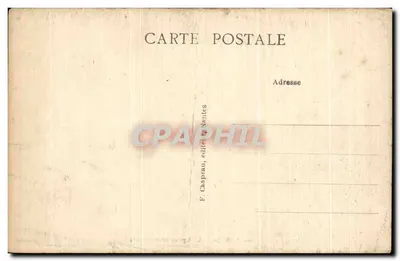 NANTES — O Liceu Clemenceau — F. Chapeau, editor em Nantes — Verso