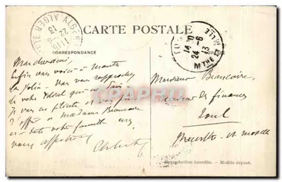 Djémila — La tribune aux harangues au Forum — J. Geiser, phot.-Alger — Reverso