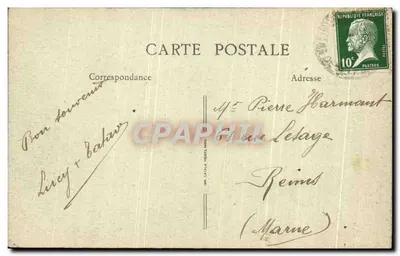 Ballon d'Alsace — Wąwóz Roches du Cerf, papierkarnia — Les Vosges Illustrées n°66 — Rewers