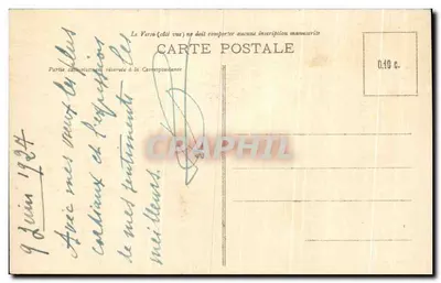 Cour intérieure d'un couvent — éditeur Laurent Nel, Rennes — Verso