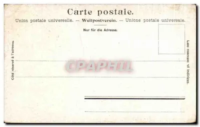 Bern — Rathaus — wydawca nieznany, nr serii 2455 — Rewers