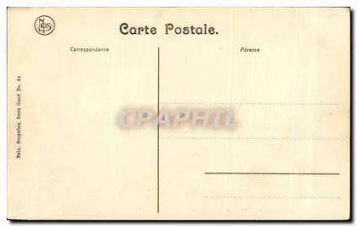 Gand — Hotel de Ville. Sala Komisji — Nels, Brazzillon, seria Gand, nr 84 — Rewers