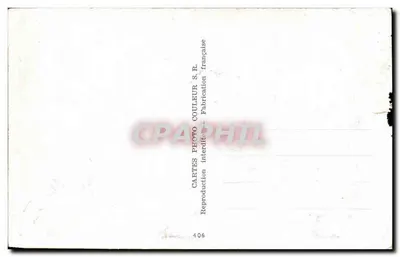 Cartolina d'epoca Fleurs — Verso
