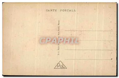 Reims — La Porte Mars — Stara brama gallo-rzymska — wydawca Polin, nr 601 — Rewers