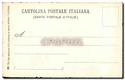 Rzym — Bazylika św. Jan w Lateranie — wydawca Cartolina Postale Italiana — Rewers