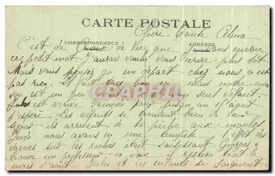 Croix-de-Vie — A Rocha Percida com maré alta — Nouvelles Galeries, n°15 — Verso