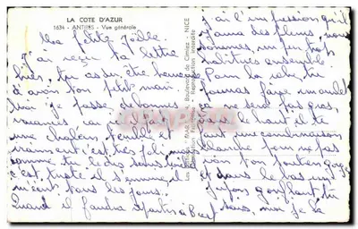 Antibes — Widok ogólny — Wydawnictwo "MAR" — Rewers