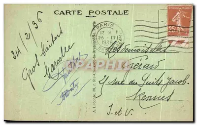 PARIGI — Il Grande Palazzo A. I. — Il Grande Palazzo — Verso