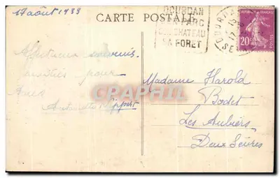Dourdan - A Floresta — Edição M. Dupuy, Dourdan (S.-et-O.) — Verso