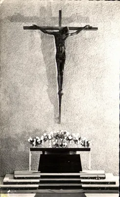 Cruzifixo — Igreja de São João Batista — Breteuil (Oise)