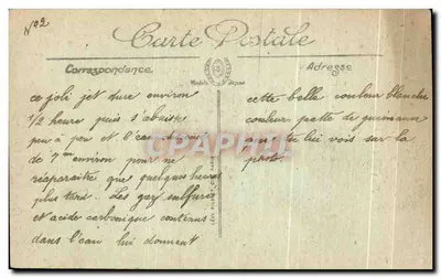Vichy — Źródło przerywane — LL. 106 — Rewers
