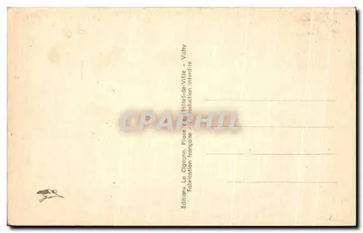 Vichy — Nos Grandes Parques — O Lago dos Cisnes — La Cigogne, 535 bis — Verso