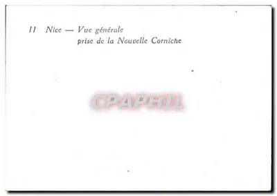Nice — Ogólny widok — zdjęcie z Nowej Corniche — Rewers