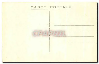 Vista do lago através de árvores — Imp. R. Gordom, Paris — Verso