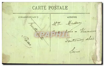 Laval — Vue générale prise du Jardin de la Perrine — LL. — Verso