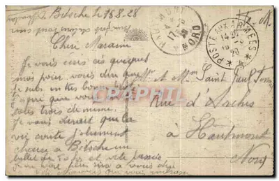 Gave de l'Orne du Vignemale — paisaje montañoso — editor no identificado — Reverso