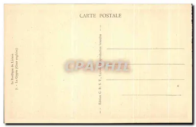 Bazylika w Lisioux — Krypta (Angielska Kwatera) — Wydanie C. B. S. T. — Rewers