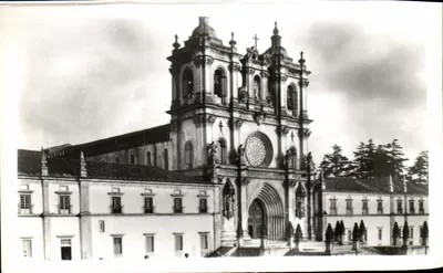 Alcobaça — Fachada do Mosteiro — Edição de Joaquim António da Fonseca