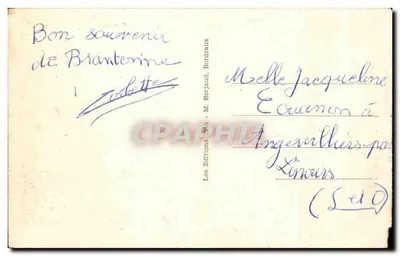Brantôme — Pałac renesansowy — Tite — Rewers