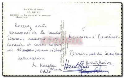 La Baule — plaża i nowy bulwar — Jansol — Rewers