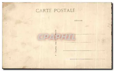 Clisson (Loire-Inf.) — Katedra Notre-Dame widziana z zamku — Imp. Chapeau, Nantes — Rewers